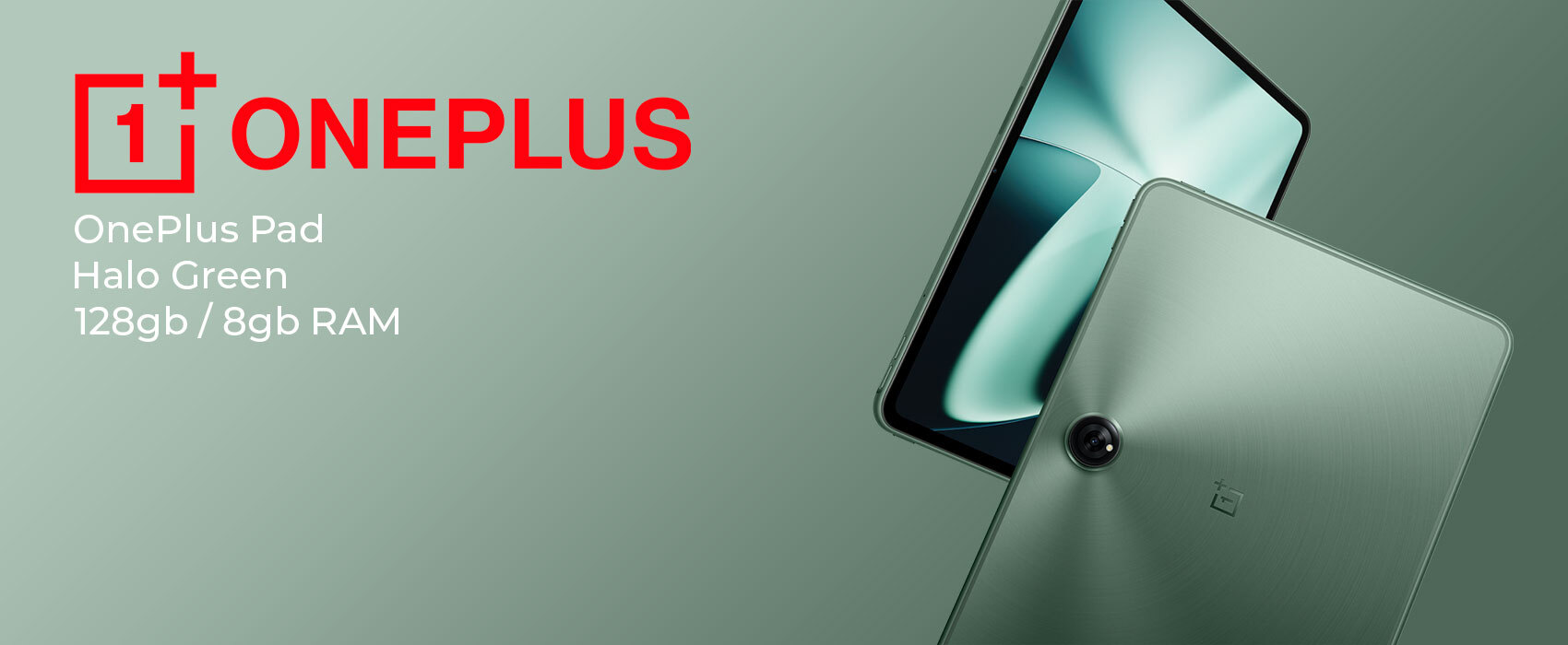 OnePlus Pad 128GB/8GB Halo Green - Fremtiden for tablets begynder her